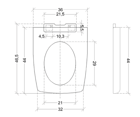 Asiento Cuadrado AS1605