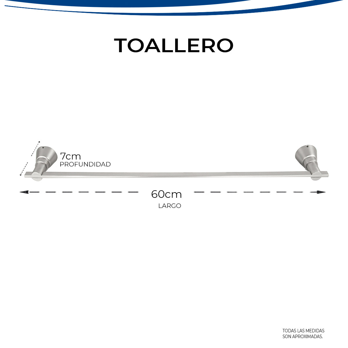 Toallero AB 1900.3 45N - GRAVITA