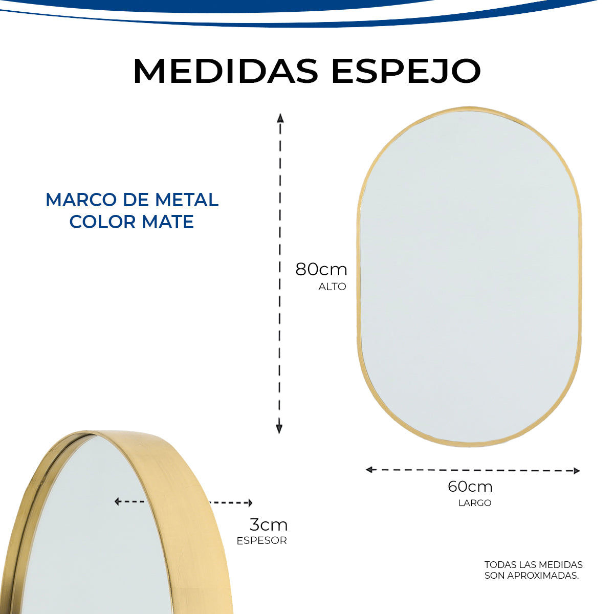 Espejo Alexandra 60G