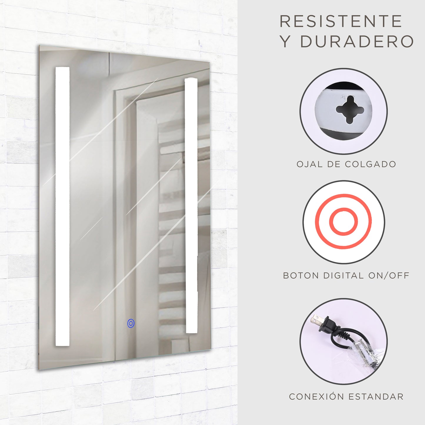 Espejo Emma 5070 - GRAVITA