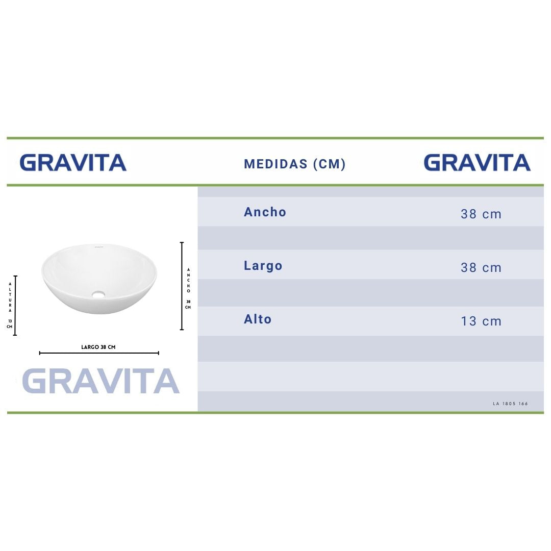 Lavabo LA1805 166