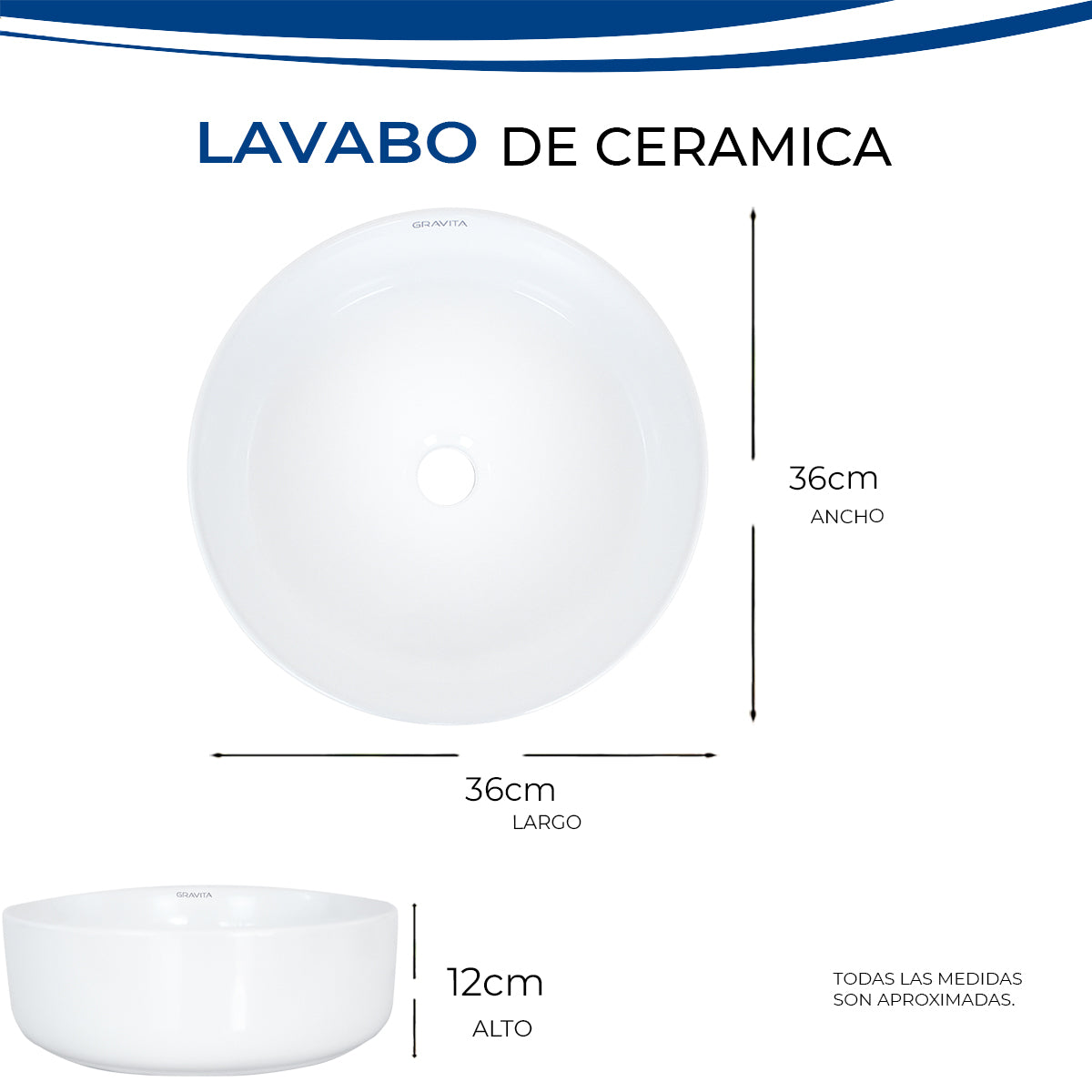 Lavabo LA1807 101
