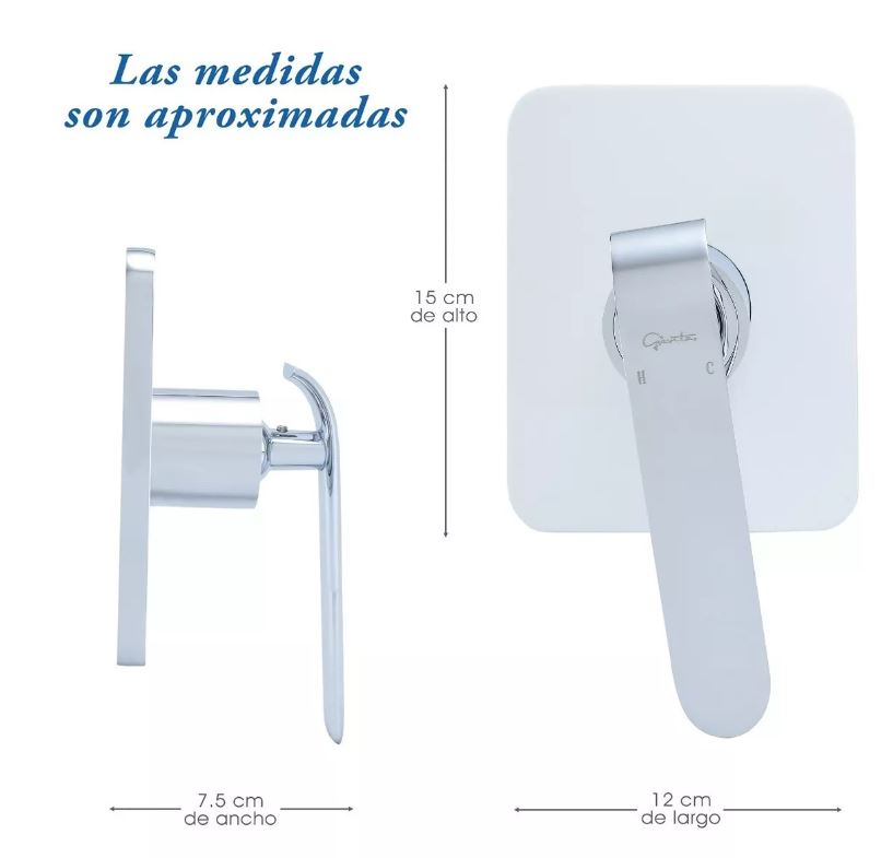 Monomando para Regadera MR 2022 07 - GRAVITA
