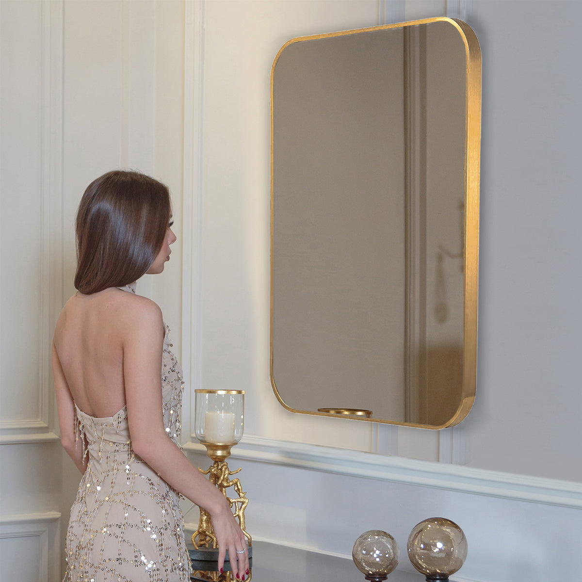 Espejo Olivia 6080 Gold