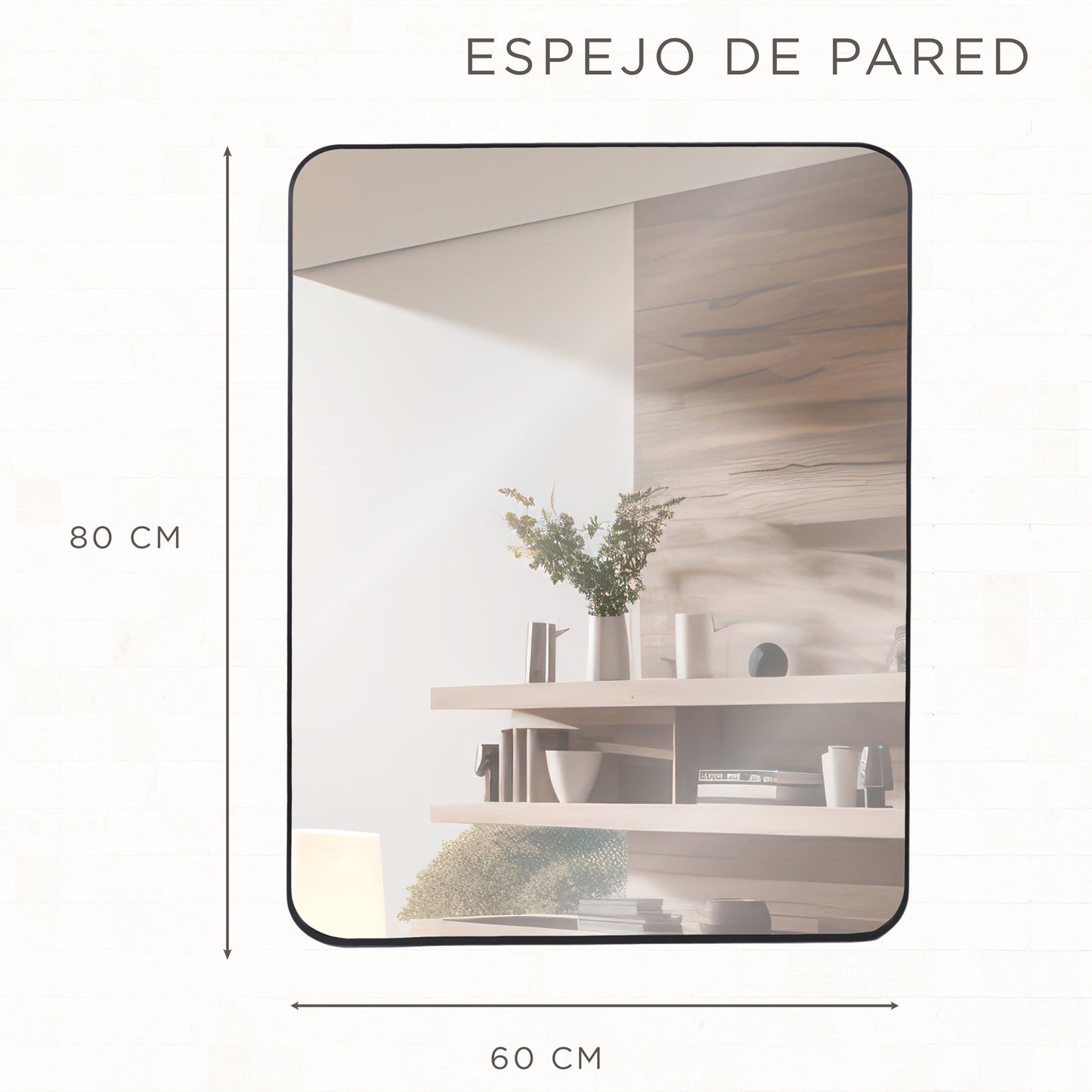 Espejo Olivia 6080 - GRAVITA