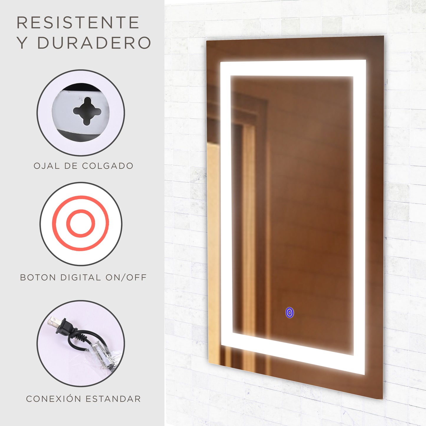 Espejo Sofia 5070 - GRAVITA