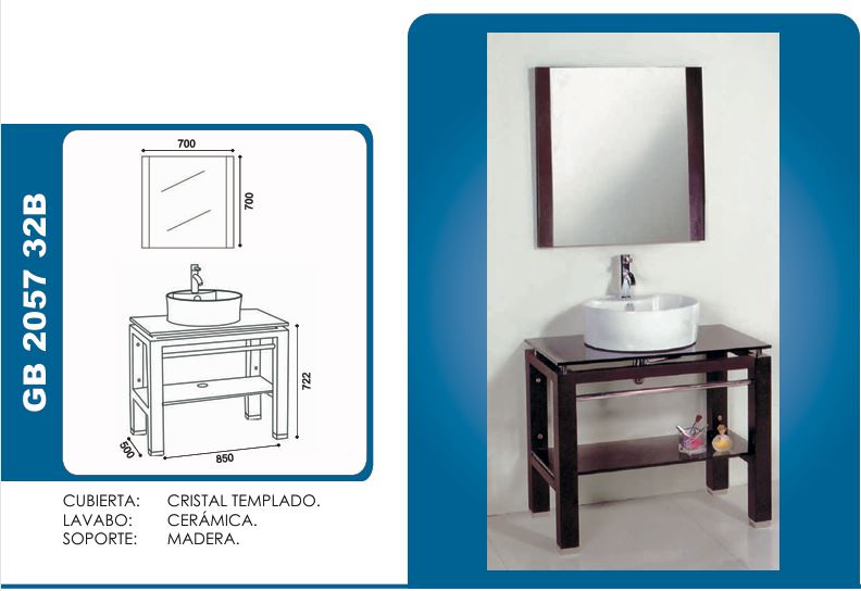 Gabinete GB2057 32BGB - GRAVITA