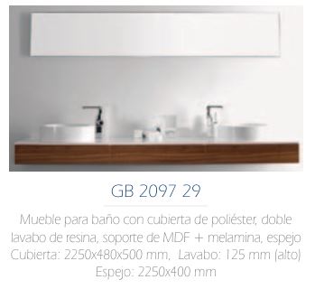 Gabinete GB 2097 29 - GRAVITA