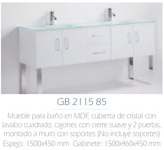 Gabinete GB 2115 85 - GRAVITA
