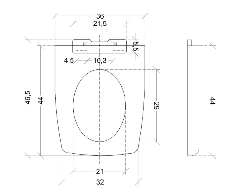 Asiento Cuadrado AS1605