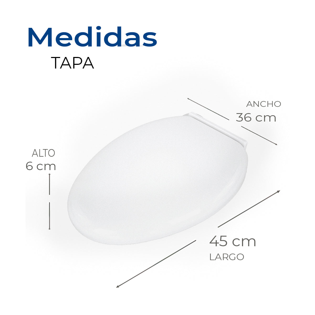 Asiento ovalado AS1600