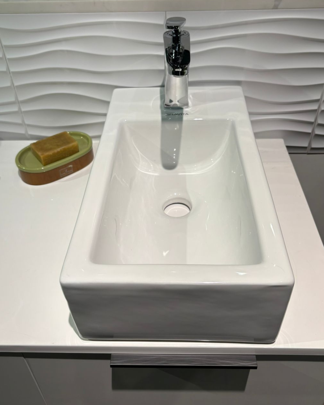 Lavabo de cerámica CUB MINI
