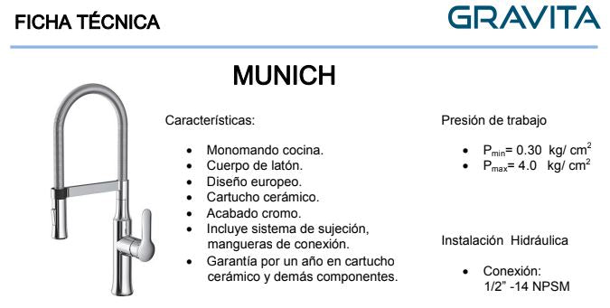 Monomando de Cocina Munich