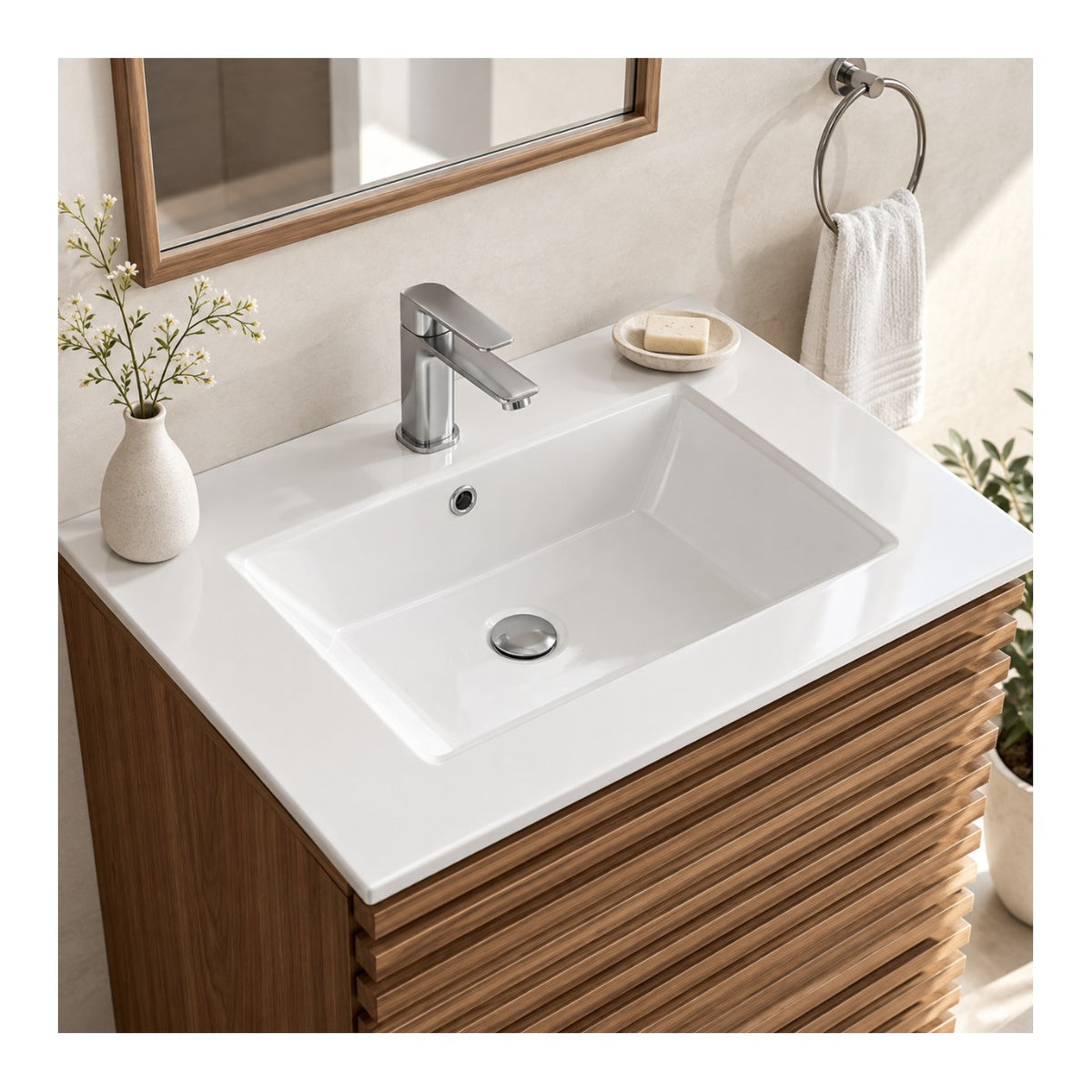 Lavabo CUB 0051 166 - GRAVITA